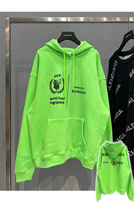 【バレンシアガ】フード Tシャツ パーカー aat11447