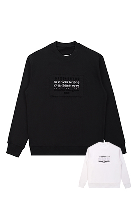 【マルタンマルジェラ】メンズ レディース 長袖　スウェットTシャツ aat11475