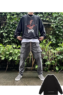 【YEEZY】メンズ レディース 長袖Tシャツ aat11501