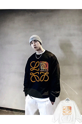 【LOEWE】メンズ レディース 長袖　スウェットTシャツ aat11504