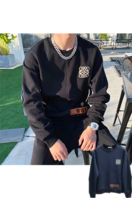 【LOEWE】メンズ レディース 長袖　スウェットTシャツ aat11537