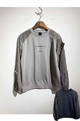 【JUUN.J】メンズ レディース 長袖　スウェットTシャツ aat11548