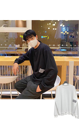 【アレキサンダーワン】メンズ レディース 長袖　スウェットTシャツ aat11557