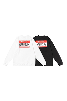 【ヴェトモン】メンズ レディース 長袖　スウェットTシャツ aat11583