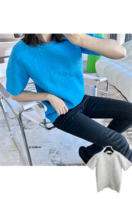 【ルイヴ*トン】メンズ レディース 半袖Tシャツ aat11647
