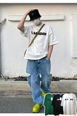 【JIL SANDER】メンズ レディース 半袖Tシャツ aat11724
