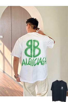 【バレンシアガ】メンズ レディース 半袖Tシャツ aat11736