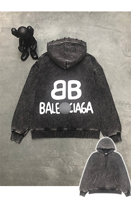 美品バレンシアガTシャツ ジャケットコートニットスウェットパーカースニーカーに BALENCIAGA バレンシアガ ニットパーカー デストロイド
