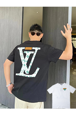 【ルイヴ*トン】×【NIGO】メンズ レディース 半袖Tシャツ aat11857