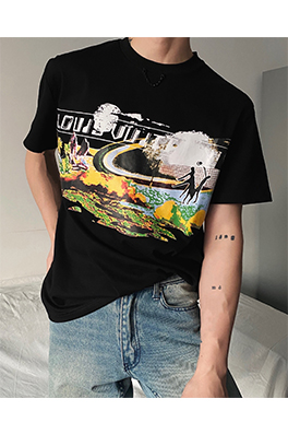 【ルイヴ*トン】メンズ レディース 半袖Tシャツ aat11869