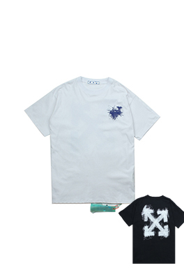 【オフホワイト】メンズ レディース 半袖Tシャツ aat11879