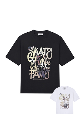 【ランバン】メンズ レディース 半袖Tシャツ aat11897