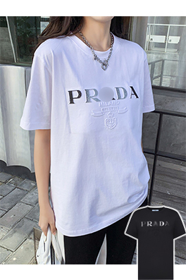 セカンドブランド / 【プラダ】メンズ レディース 半袖Tシャツ aat11955
