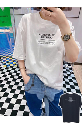 【バレンシアガ】メンズ レディース 半袖Tシャツ aat12021