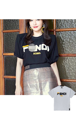 【フェンデ】メンズ レディース 半袖Tシャツ aat12061