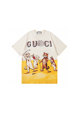 【グッチ】メンズ レディース 半袖Tシャツ aat12066