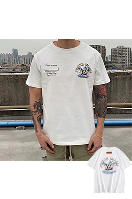 【ルイヴ*トン】メンズ レディース 半袖Tシャツ aat12078