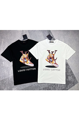 【ルイヴ*トン】メンズ レディース 半袖Tシャツ aat12137