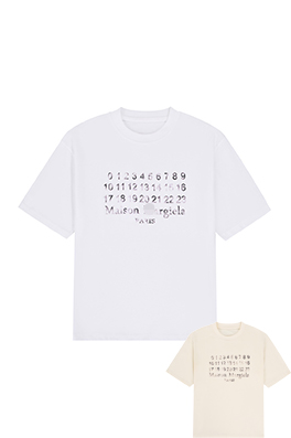 【マルタンマルジェラ】メンズ レディース 半袖Tシャツ aat12141