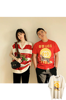 【グッチ】メンズ レディース 半袖Tシャツ aat12160