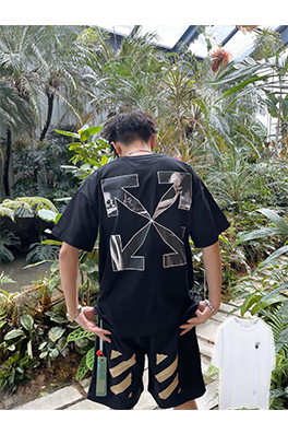 【オフホワイト】メンズ レディース 半袖Tシャツ aat12201