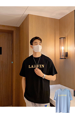 【ランバン】メンズ レディース 半袖Tシャツ aat12345