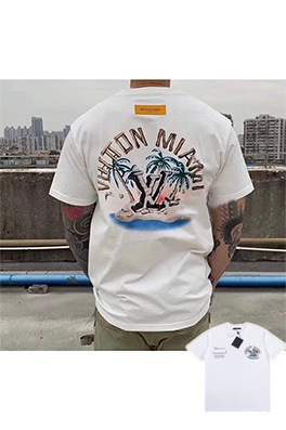 【ルイヴ*トン】メンズ レディース 半袖Tシャツ aat12348