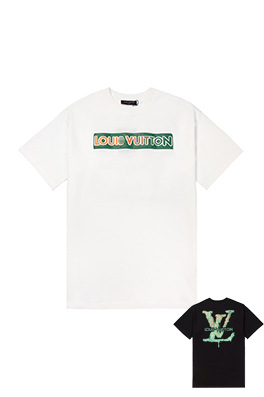 【ルイヴ*トン】メンズ レディース 半袖Tシャツ aat12354