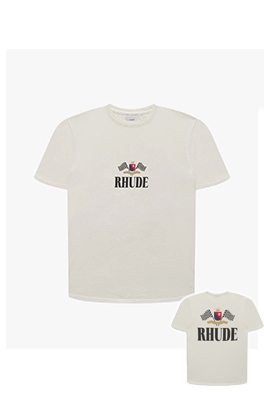 【ルード】メンズ レディース 半袖Tシャツ aat12402