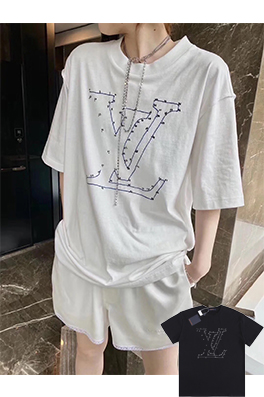 【ルイヴ*トン】メンズ レディース 半袖Tシャツ aat12512