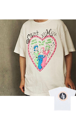 【セント マイケル】メンズ レディース 半袖Tシャツ aat12522