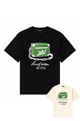 【ルイヴ*トン】メンズ レディース 半袖Tシャツ aat12526