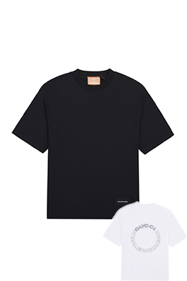 【バレンシアガ】×【グッチ】メンズ レディース 半袖Tシャツ aat12530