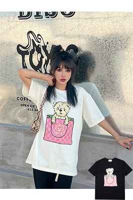 【グッチ】メンズ レディース 半袖Tシャツ aat12548