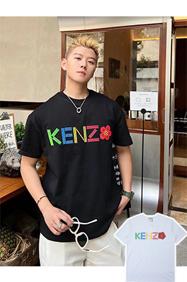 【ケンゾー】メンズ レディース 半袖Tシャツ aat12551