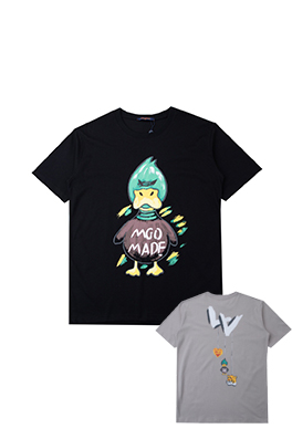 【ルイヴ*トン】メンズ レディース 半袖Tシャツ aat12552
