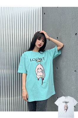 【ロエベ】メンズ レディース 半袖Tシャツ aat12564