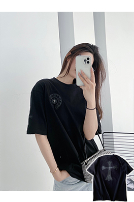 【クロムハーツ】メンズ レディース 半袖Tシャツ aat12588