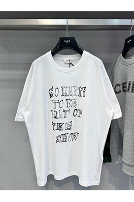 【セリーヌ】メンズ レディース 半袖Tシャツ aat12618