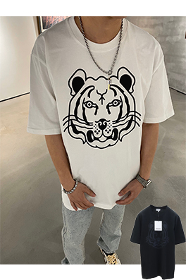 【ケンゾー】メンズ レディース 半袖Tシャツ aat12640