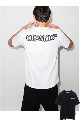 【オフホワイト】メンズ レディース 半袖Tシャツ aat12644