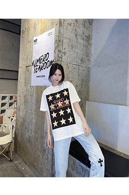 【グッチ】メンズ レディース 半袖Tシャツ aat12719