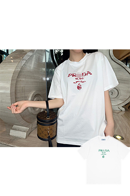 【プラダ】メンズ レディース 半袖Tシャツ aat12720