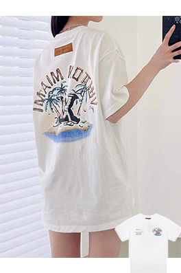 【ヴィトンタイプ】メンズ レディース 半袖Tシャツ aat12731