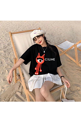 【セリーヌ】メンズ レディース 半袖Tシャツ aat12776