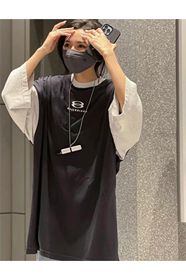 【バレンシアガ】メンズ レディース 半袖Tシャツ aat12777