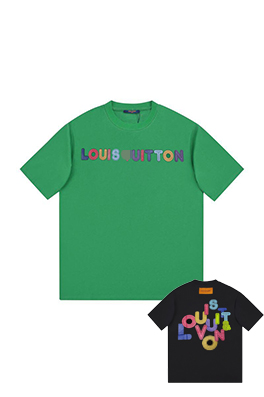 【ルイヴ*トン】メンズ レディース 半袖Tシャツ aat12790