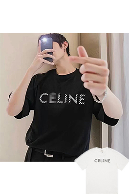 【セリーヌ】メンズ レディース 半袖Tシャツ aat12801