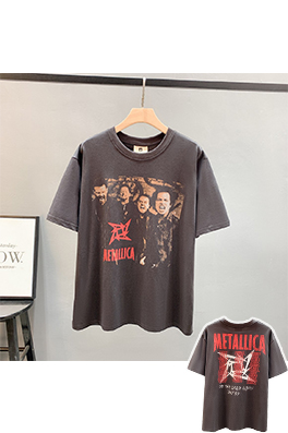 【METALLICA】メンズ レディース 半袖Tシャツ aat12805