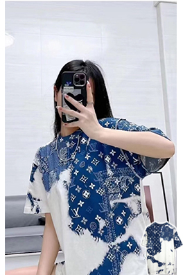 【ルイヴ*トン】メンズ レディース 半袖Tシャツ  aat12854